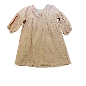 Petite Hailey Girls Yoloo Star Dress-Pink size 5 excellent condition